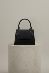 Fineur - Handbag Fineur Mini Prism  - Black